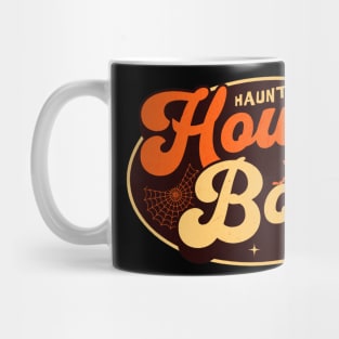 Haunted House Boo Halloween Design Mug